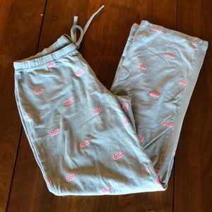 Vineyard Vines grey cotton drawstring pajama pants